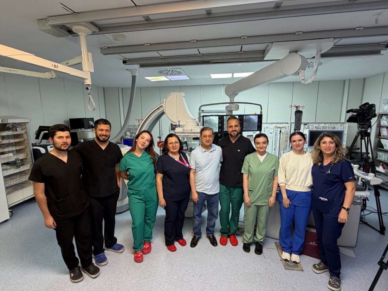 Muğla Eğitim ve Araştırma Hastanesi’nden Kardiyolojide Bir İlk: 4 Canlı Vaka Yayını Başarıyla Gerçekleştirildi 3